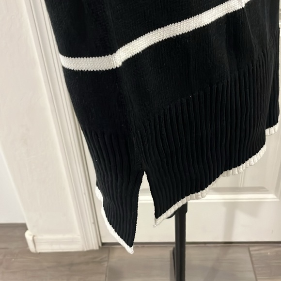 ANRABESS Womens Turtleneck Oversized Long Sleeve Split Hem Casual Knit Sweater - Picture 8 of 10